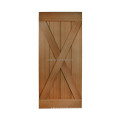 Afraica Mahogany Solid Wood Water Proof Composite Standard X Brace Plank Barndoors SLIDING DOORS Interior Partition Doors